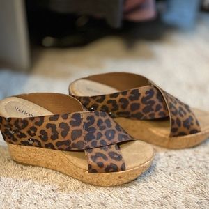 Leopard Sandals